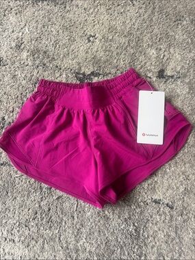 NWT Lululemon Hotty Hot Shorts